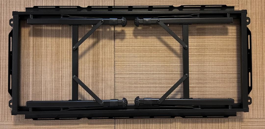 WAQ MULTI IRON TABLE パネル式アイアンテーブル 折りたたみ式