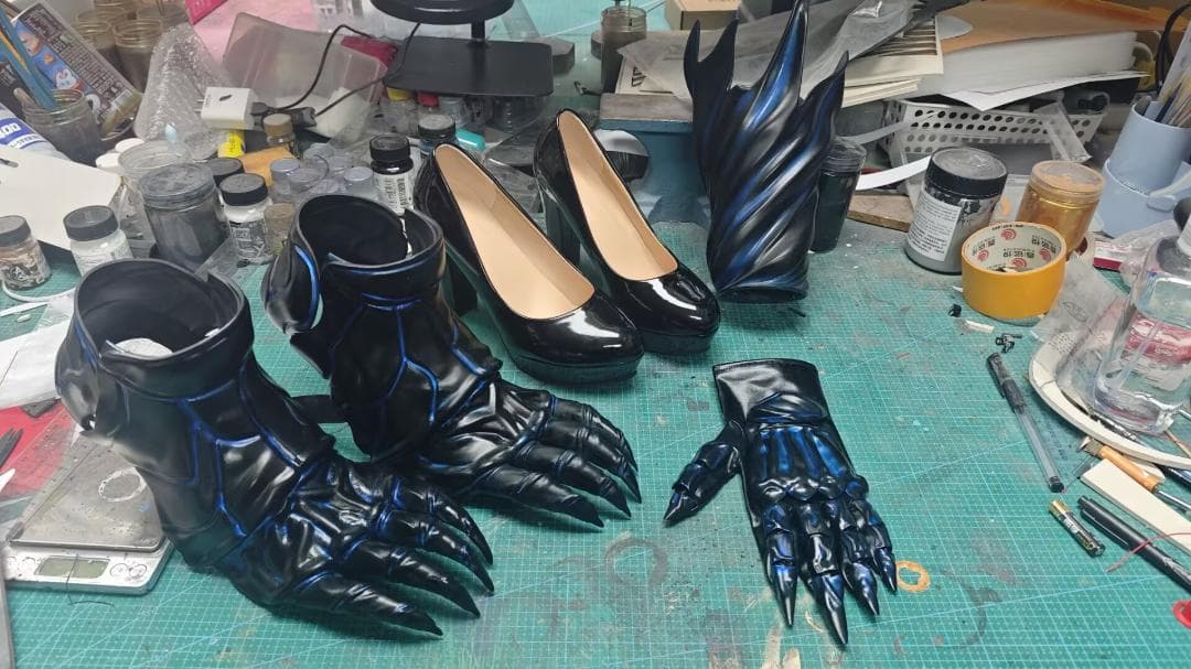 さいとうページ　FGO　オベロン・ヴォーティガン　左手と足　オーダーメイド