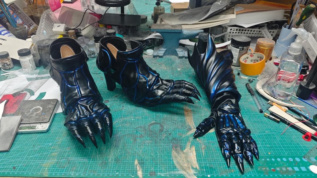 さいとうページ　FGO　オベロン・ヴォーティガン　左手と足　オーダーメイド