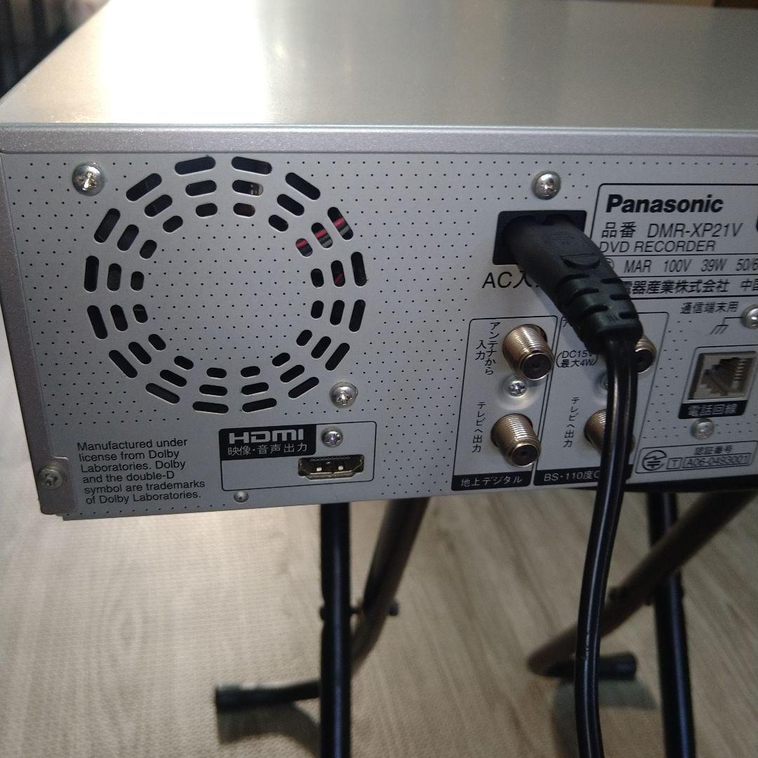 【美品】panasonic DVD VHS レコーダー DMR―XP21V