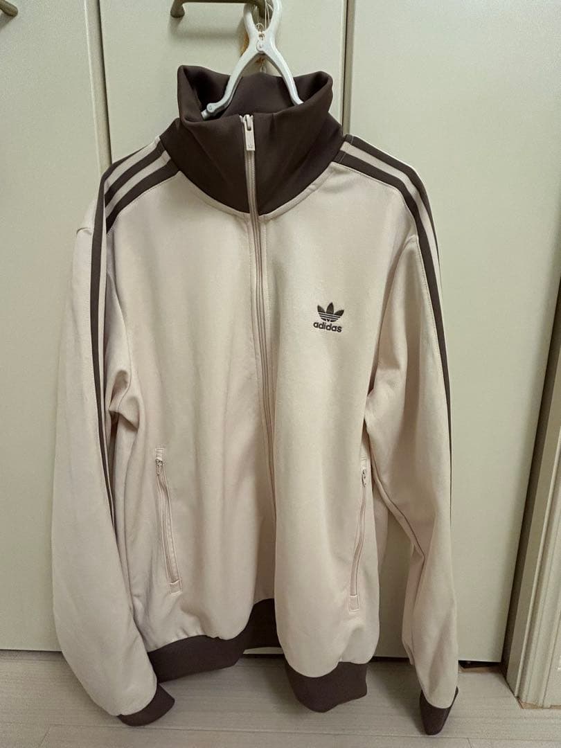 アディカラー クラシックトラックジャケット オフホワイト