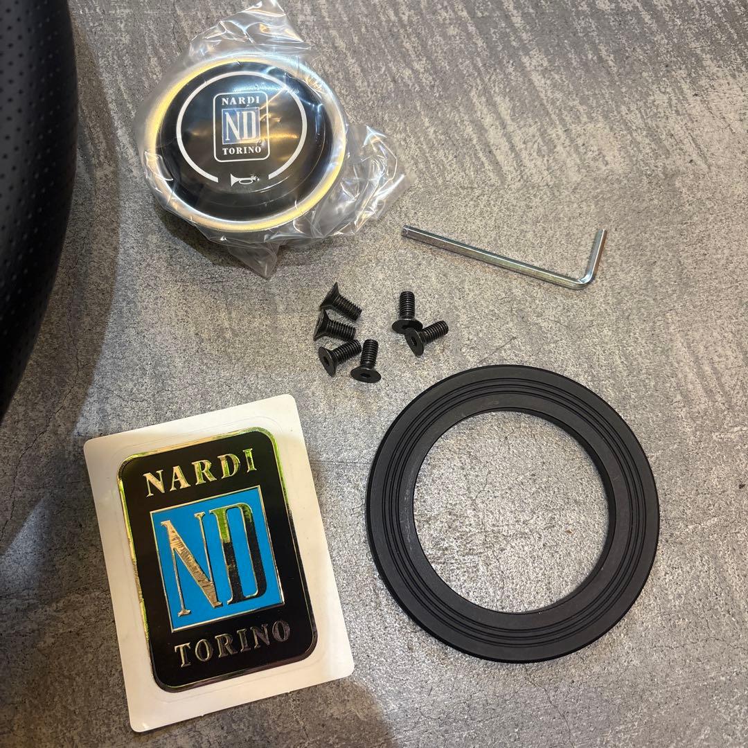 NARDI ステアリング 3本スポーク ブラック　jb64w ジムニー