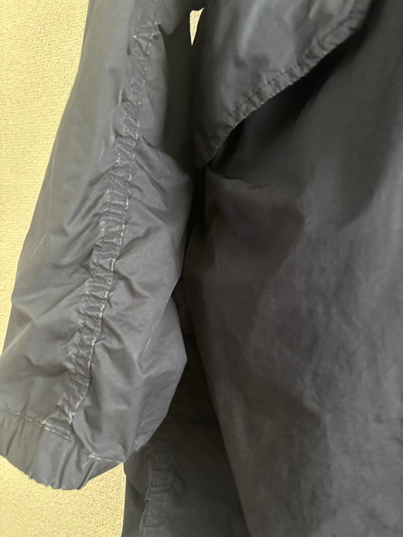 COMOLI ネイビーモッズコート 14S-04002