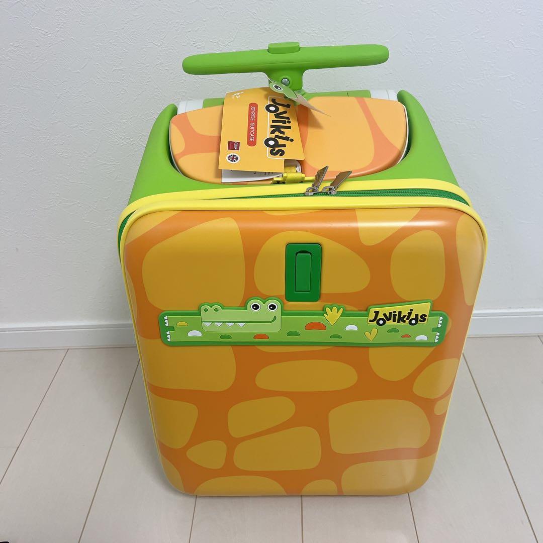 人気 Jovikids 乗れるキャリーケース 32L スーツケース 折りたたみ式