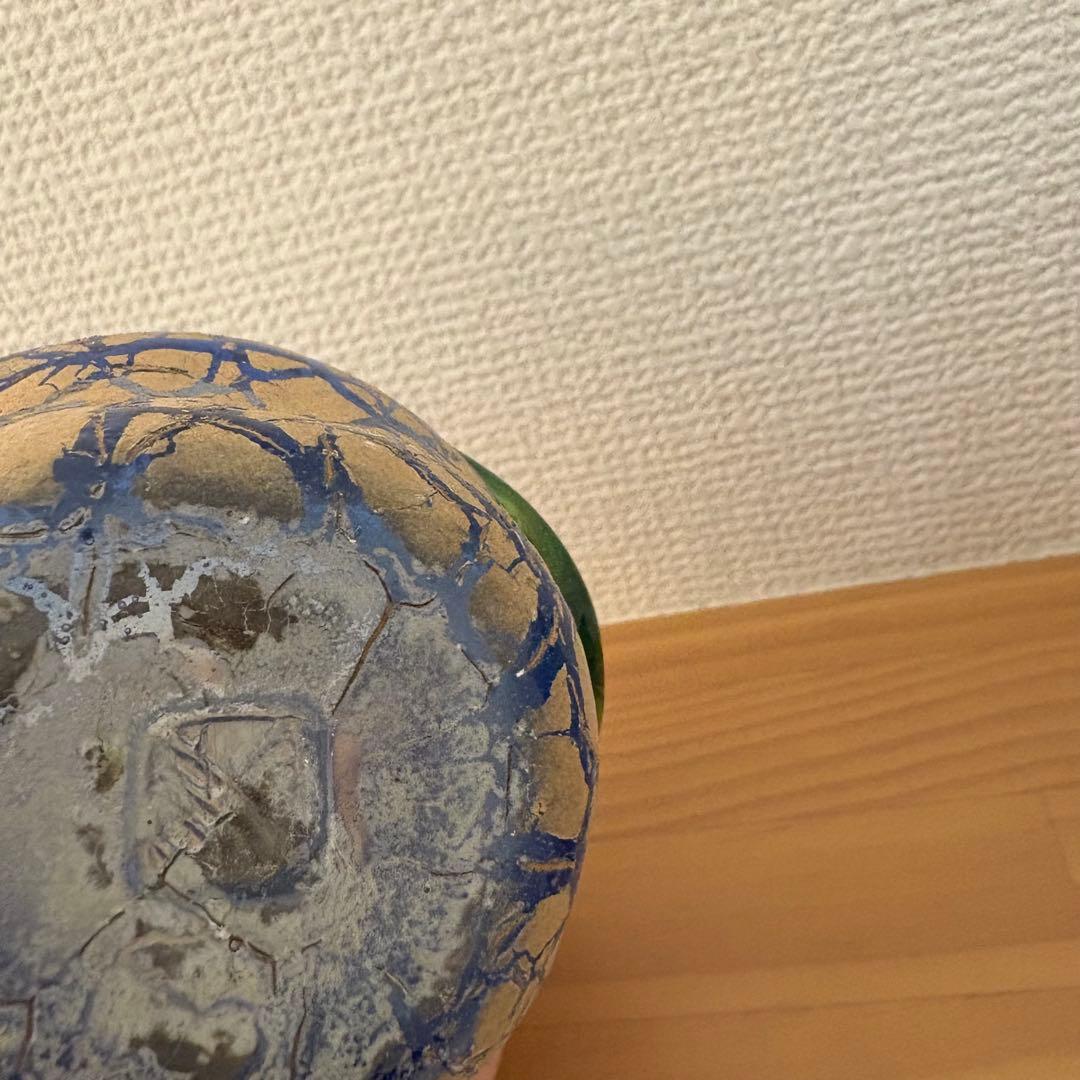 琉球　沖縄　ガラス　稲嶺盛吉作　グラス　2セット