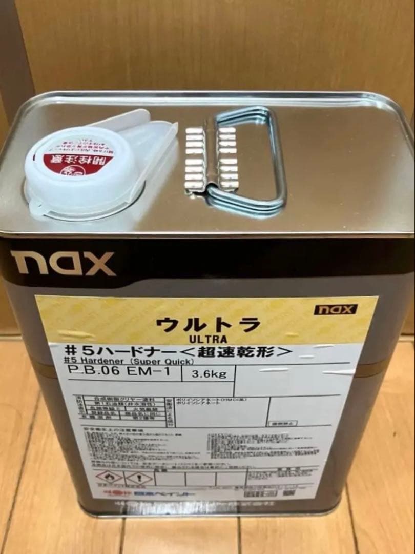 日本ペイント　ウルトラハードナー#5 　超速乾形　3.6kg 新品未開封