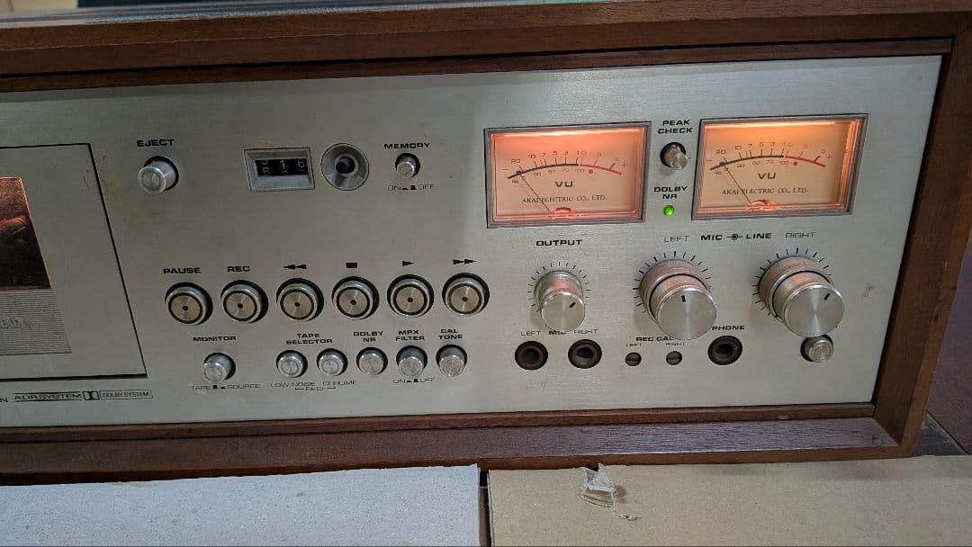 西春【ジャンク品扱い】GXC-760D　オーディオ　カセットデッキ