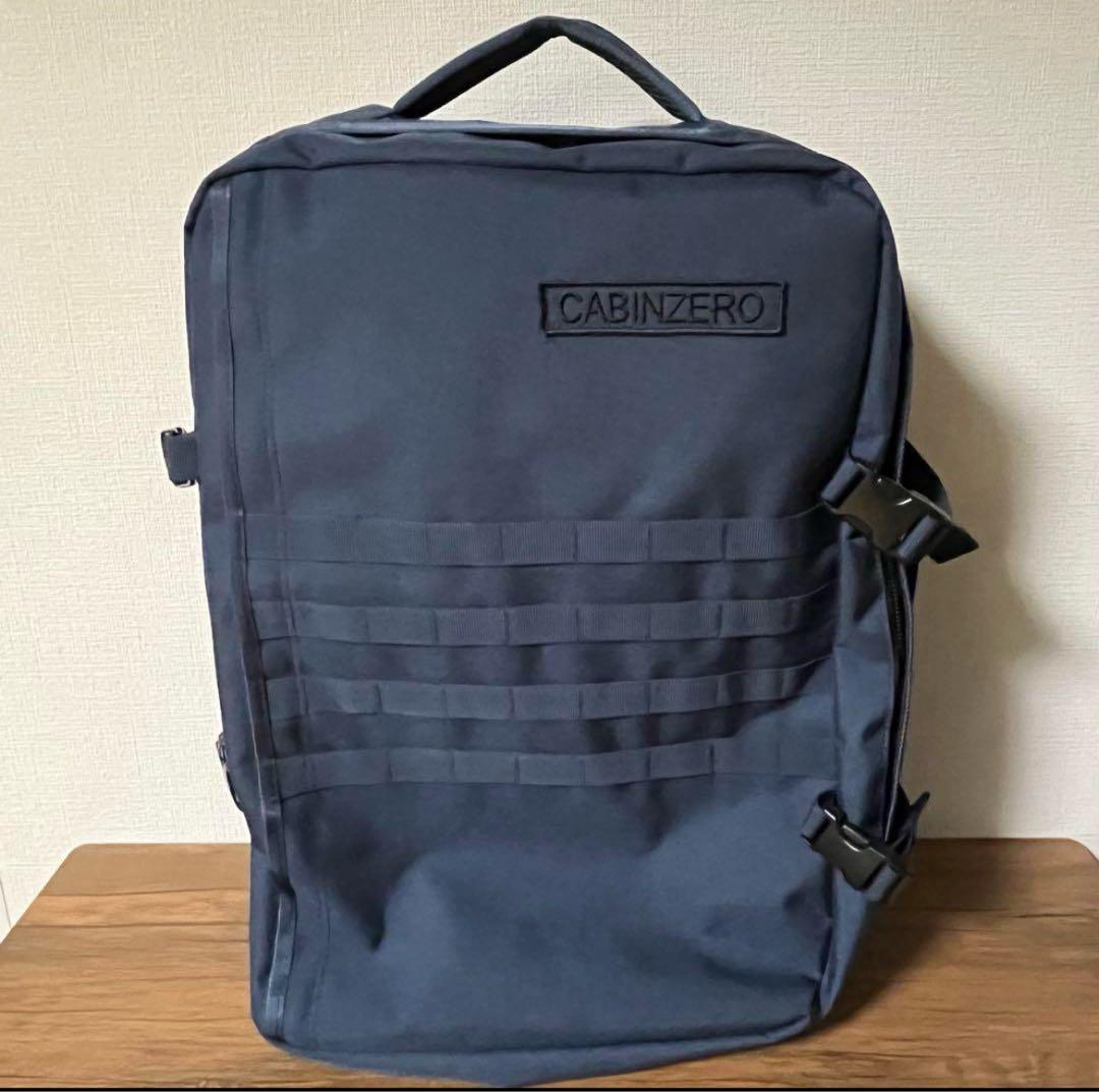 旧ロゴ　CABIN ZERO ミリタリー バックパック 44L ネイビー
