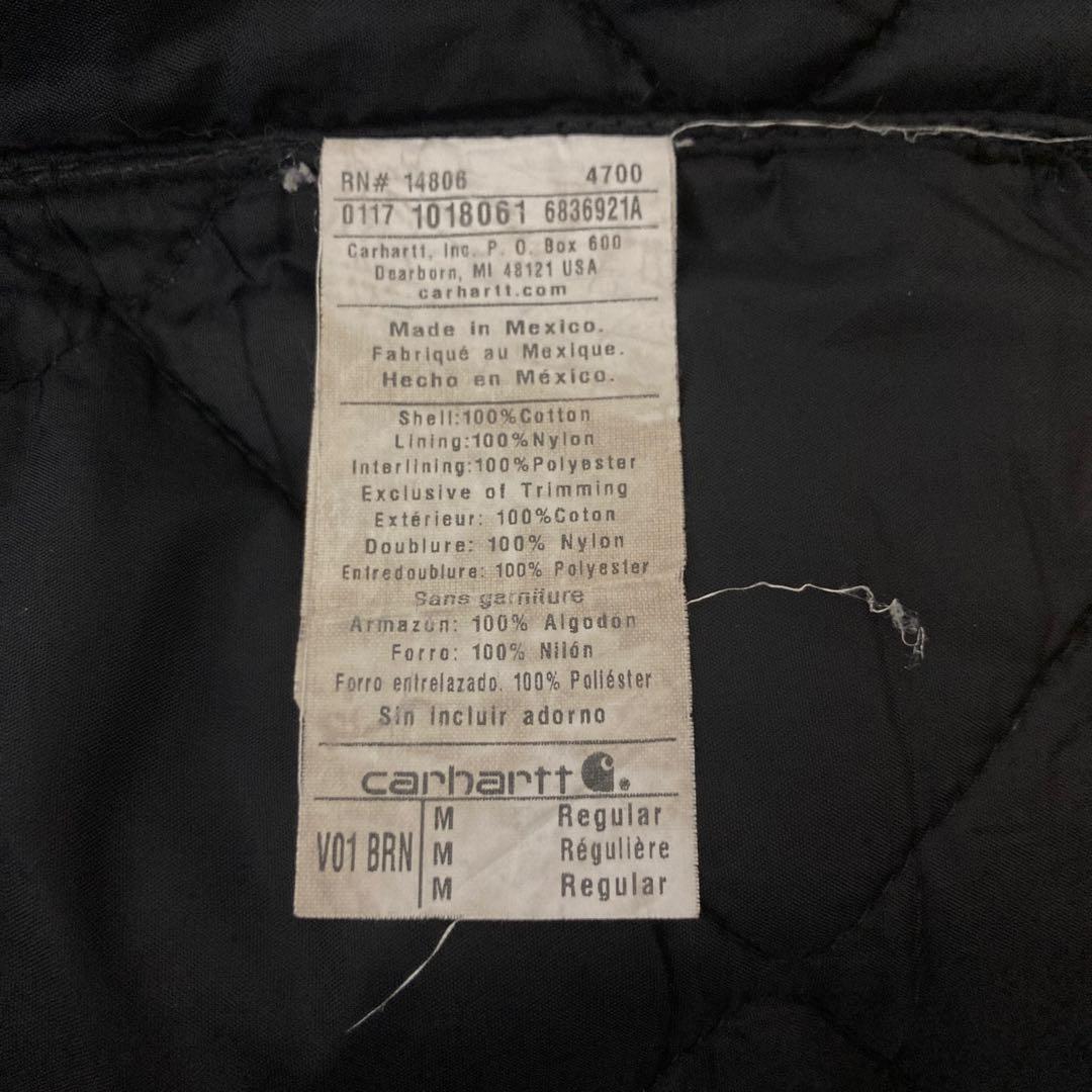 カーハート　carhartt ダックベスト　Mサイズ