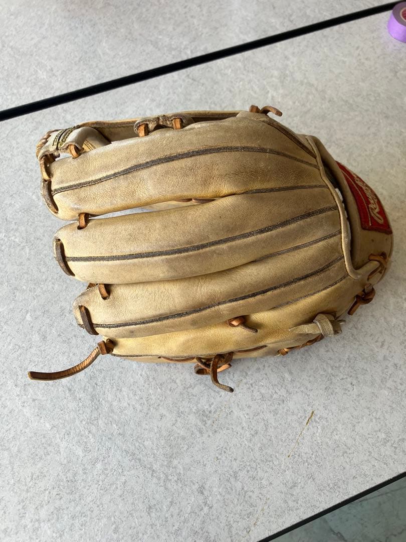 Rawlings DACTAR タン色　内野手用硬式グローブ