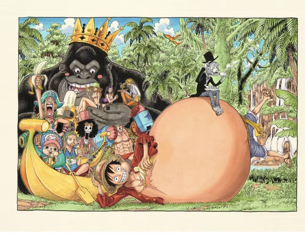 集英社　ONEPIECE マンガアート　アニマルシリーズpart1 世界20枚