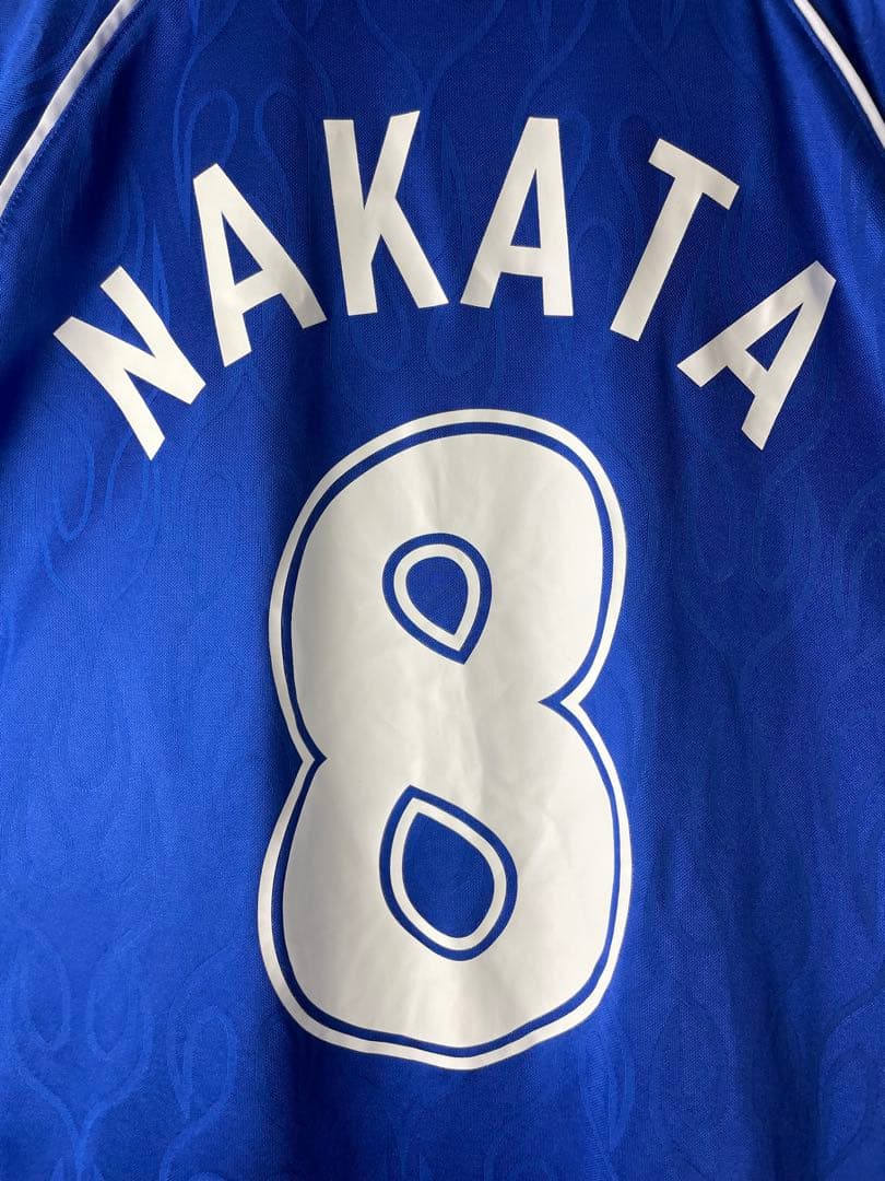 90s 中田英寿 サッカー 日本代表 ユニフォーム 98年 ゲームシャツ