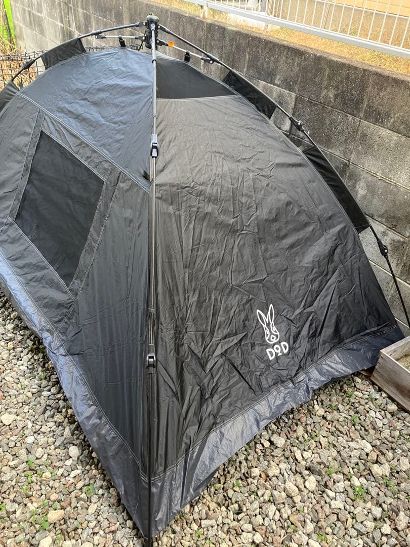 DOD ONE TOUCH TENT ワンタッチテント T2-629-BK
