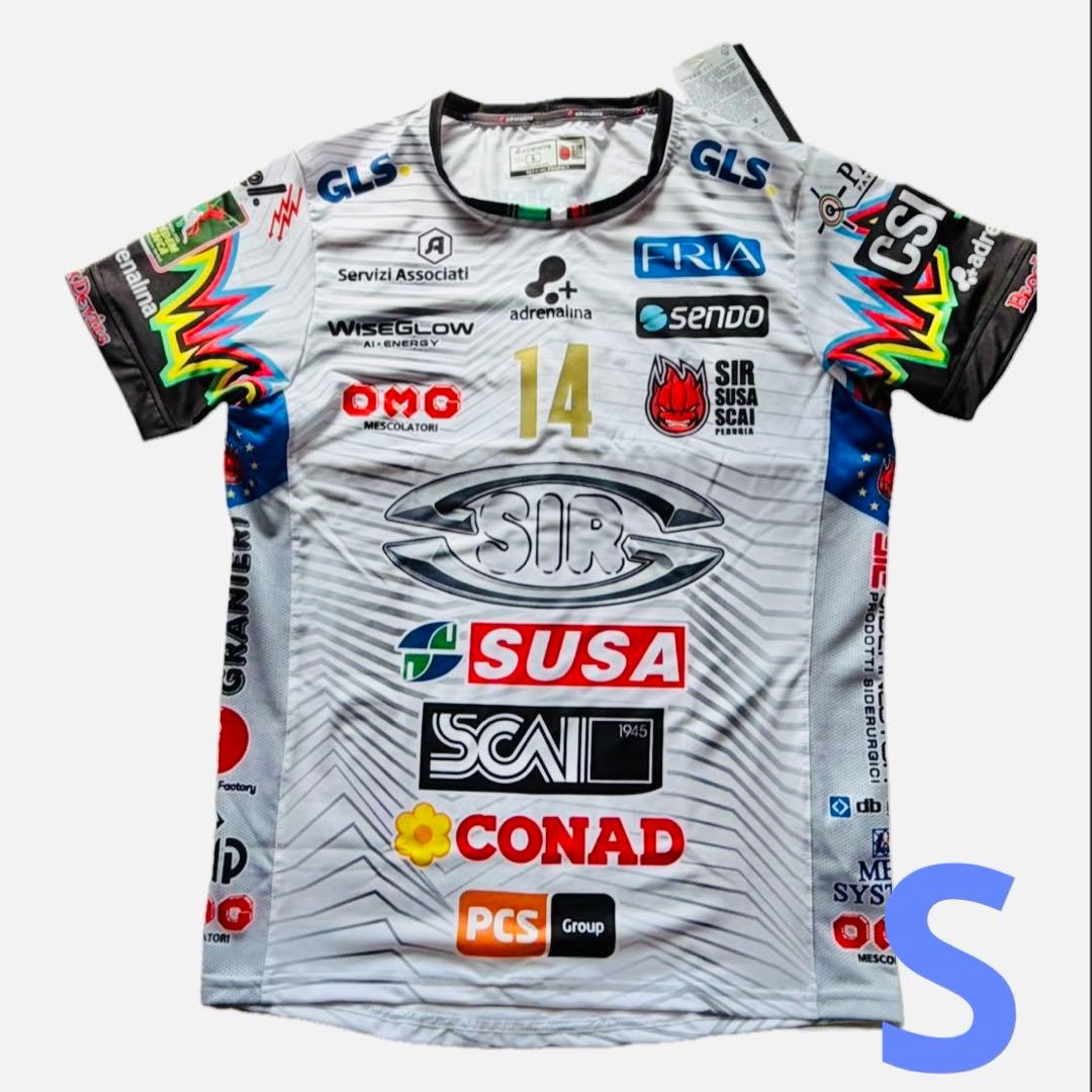 石川祐希　ペルージャ　ユニフォーム　25/26　アウェイ（白）　Sサイズ