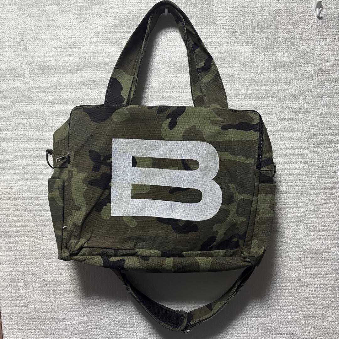BEEDEN カモフラージュ ボストンバッグ