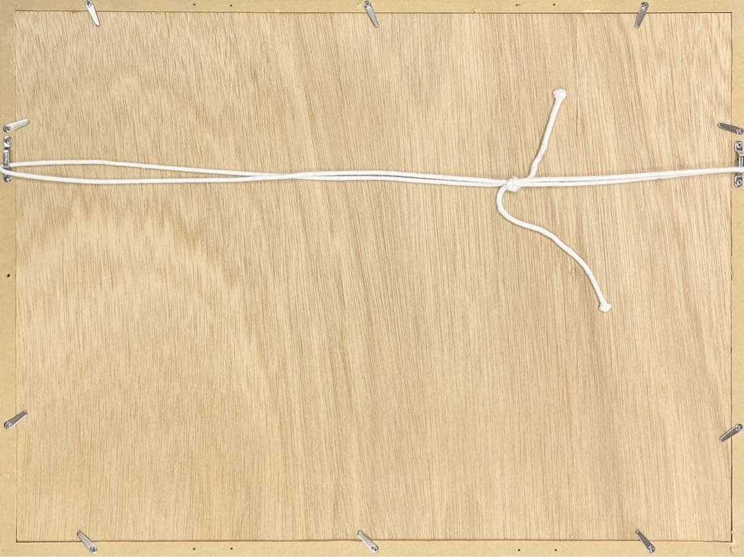 南桂子《二羽の鳥が休んでいる》1955年作 真作