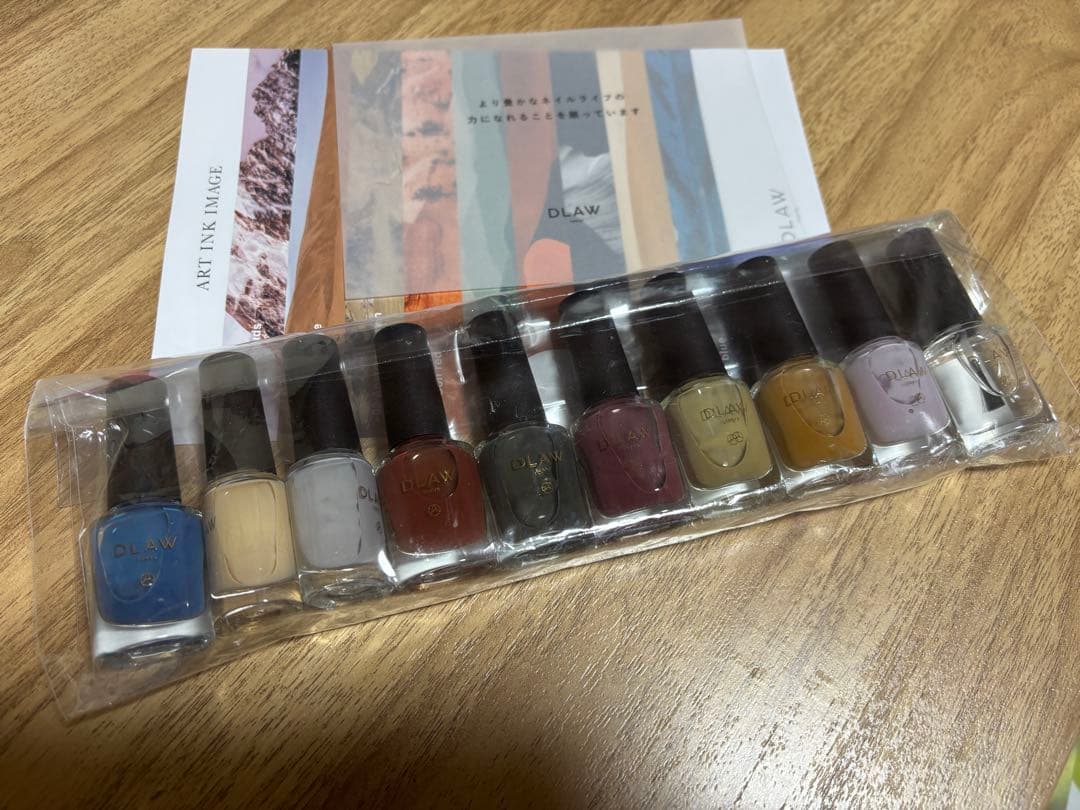 DLAW アート ネイルインク セット 01