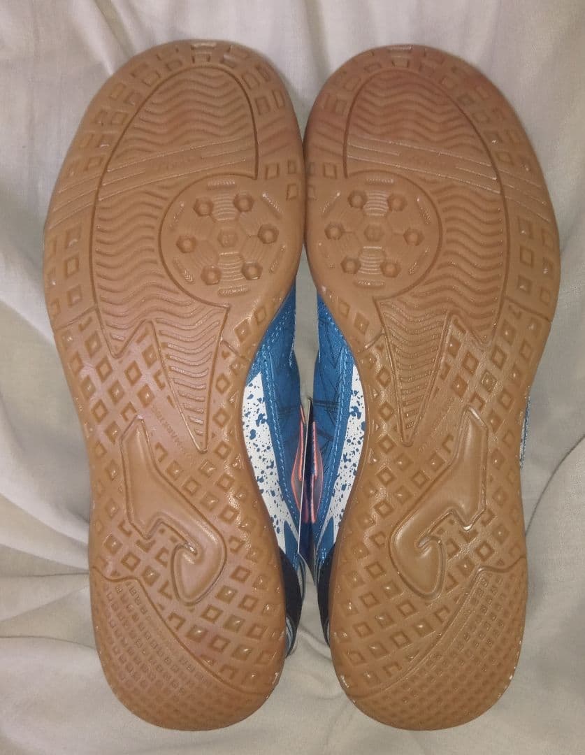 【匿名配送】【入手困難】フットサルシューズ　青　ホマ　マキシマ　25