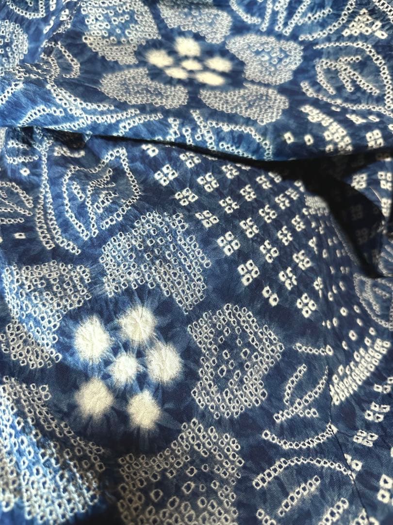 新品‼️希少トールサイズ‼️有松鳴海絞り浴衣　逸品✨