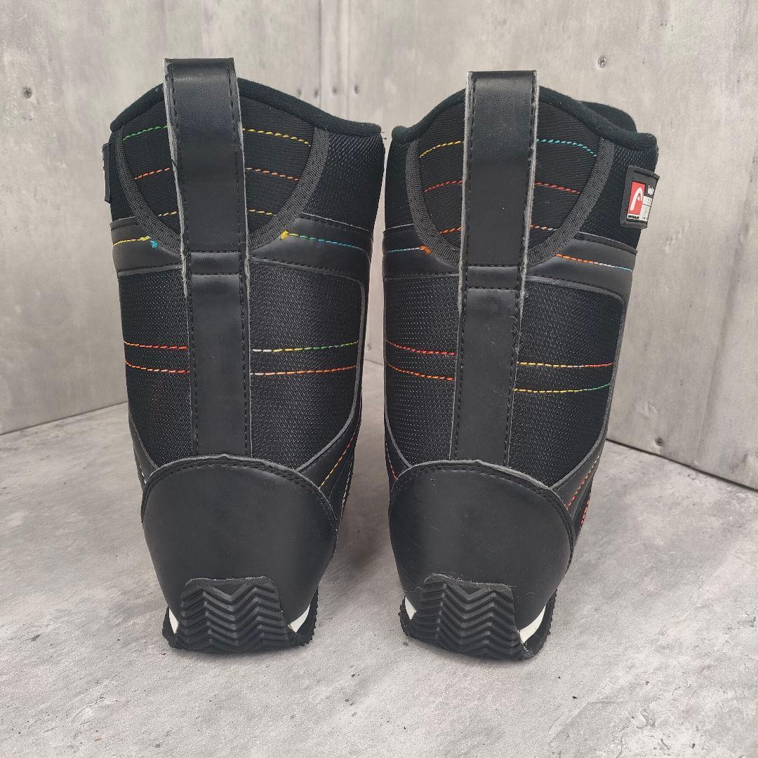 【良品】HEAD JR BOA スノーボードブーツ 22.5 23.5 ブラック