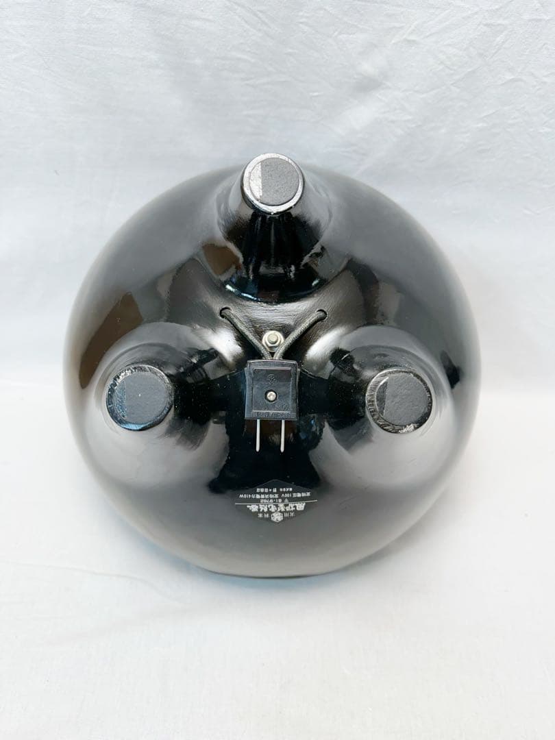 美品 野々田合金製 朝鮮風炉型電熱器 コントローラー式 風炉釜 前瓦