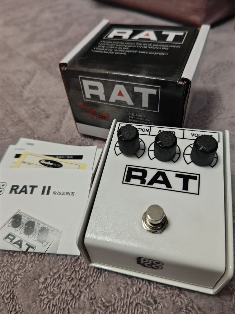 PROCO RAT2 WHITE　イケベ限定ディストーション