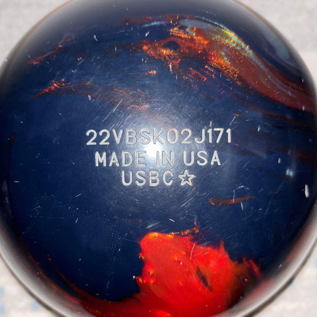 アブソリュート ボウリングボール 中古 ストーム レッド グリーン