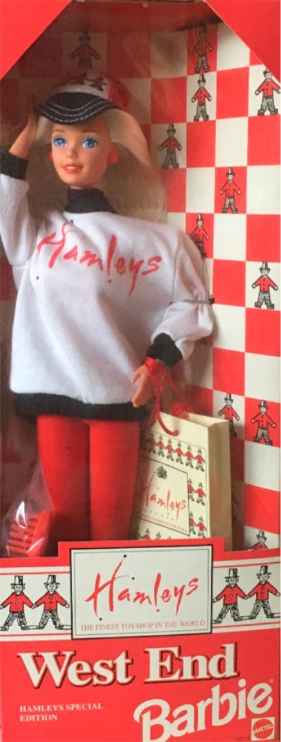 【希少品❣️】ロンドンHamleys Barbie ロンドンハムリーズ