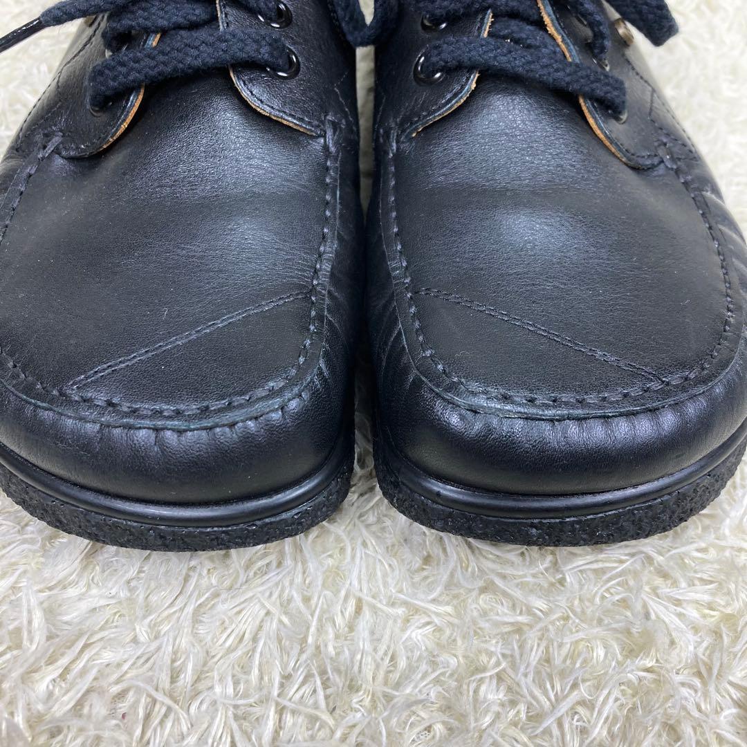 『未使用級』jacoform ヤコフォーム 革靴 レースアップシューズ ブラック