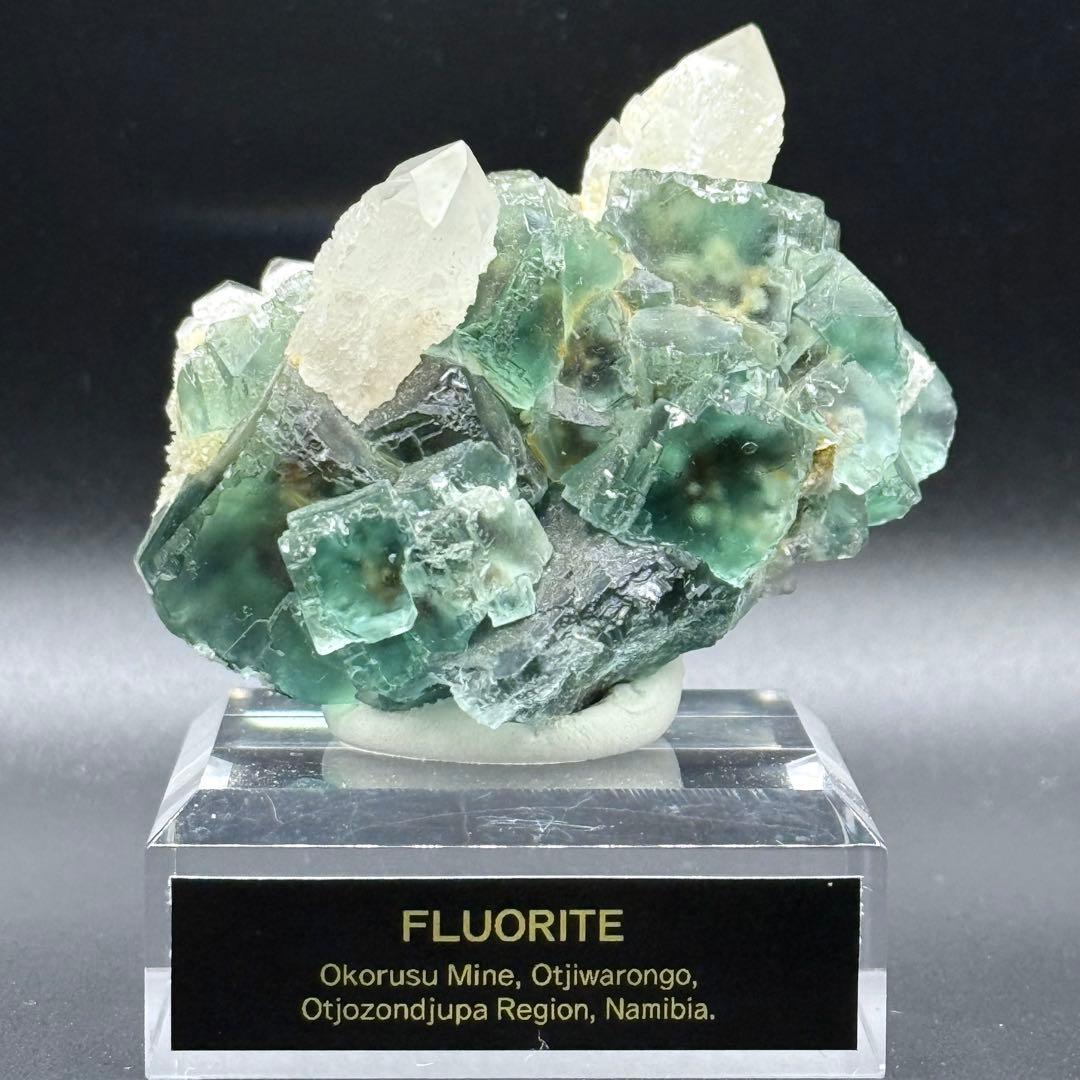 フローライト ナミビア Okorusu Mine産 蛍石 原石 40