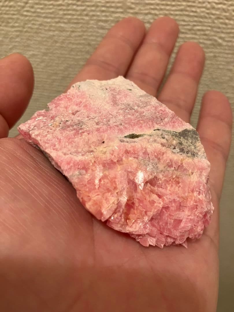 高品質‼️結晶パキパキ‼️　北海道稲倉石鉱山産　ロードクロサイト原石