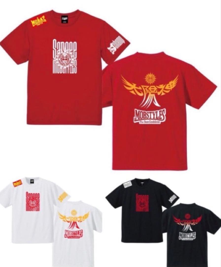 女子プロ Sareee モブスタイルスコラボTシャツ XL ホワイト