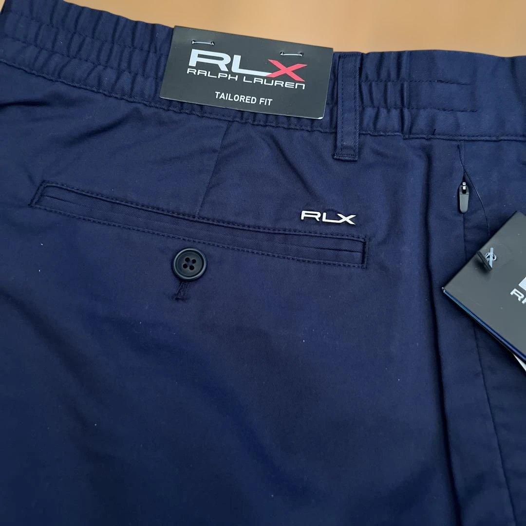 RLX RAIPH LAURENテイラードフィット プリーツ パンツ　未使用