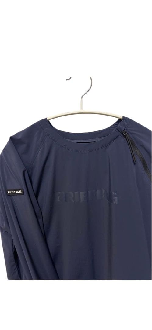 BRIEFING PULLOVER プルオーバー　ネイビー　Sサイズ