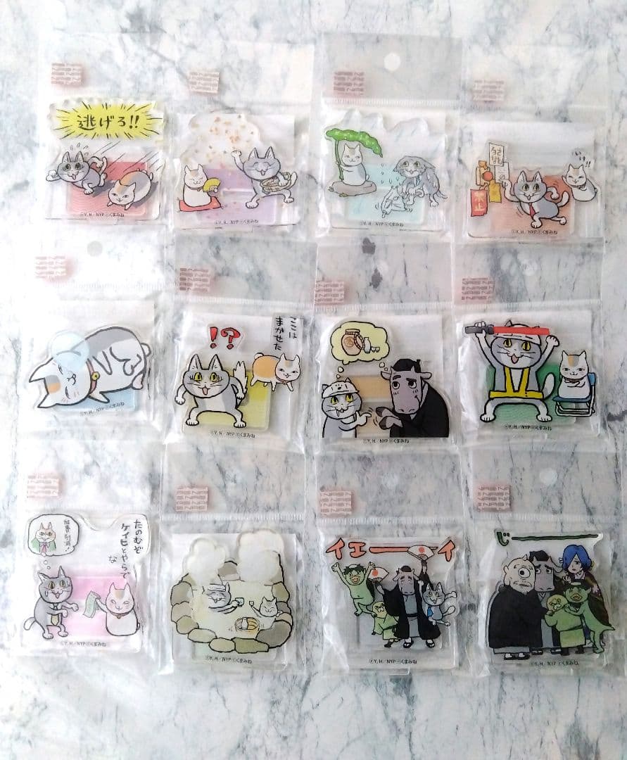 夏目友人帳　ニャンコ先生と仕事猫　ミニアクリルスタンド2　全12種