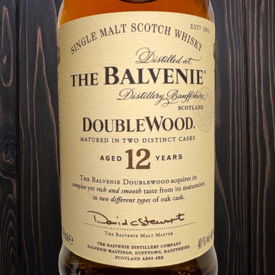 ウイスキー THE BALVENIE DOUBLEWOOD 12 YEARS