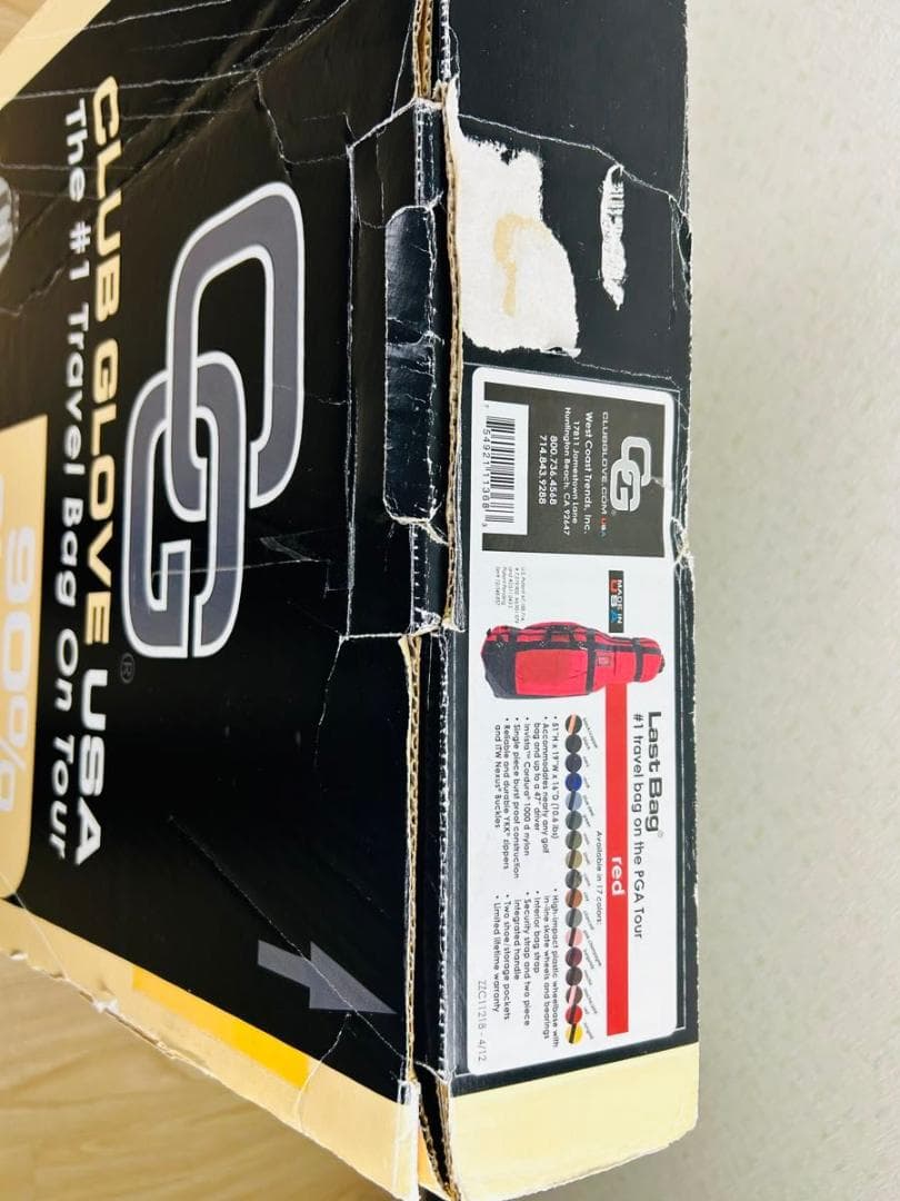 Club Glove USA Last Bag トラベルカバー　キャディバッグ