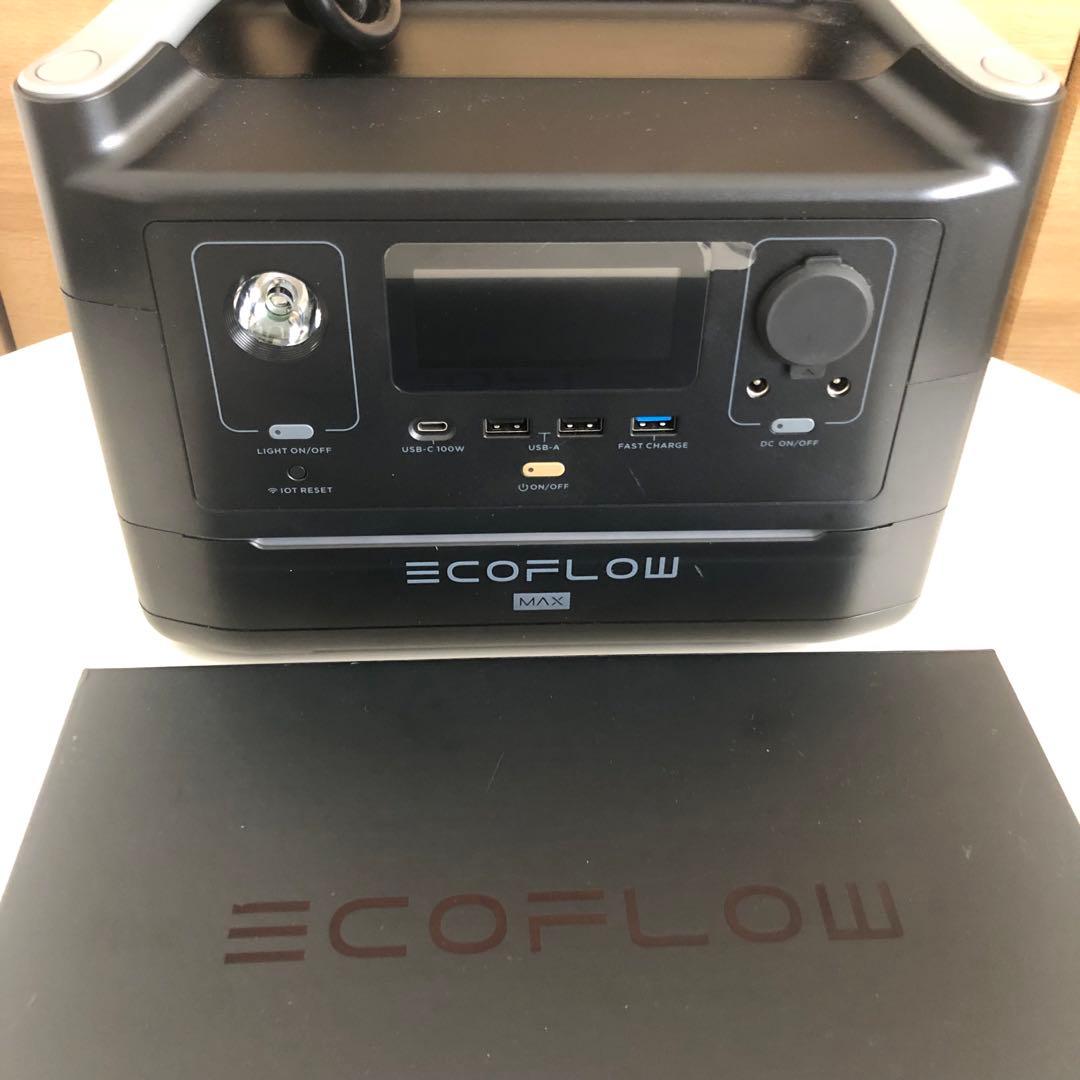 発電機・ポータブル電源 576wh ECO FLOW  600 MAX