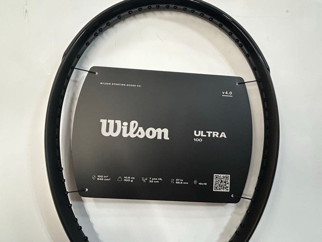 Wilson ノアールウルトラ100V4.0 グリップサイズ2