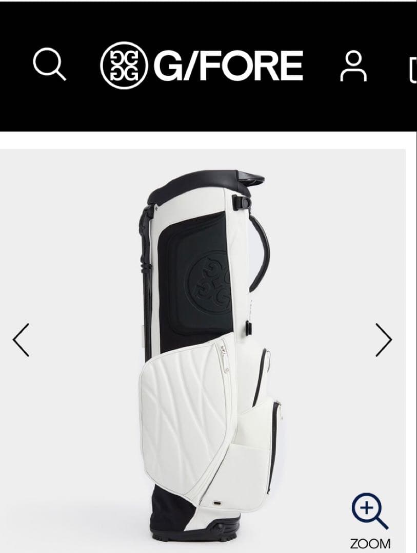 国内正規品★G/FORE 別注 ×VESSELコラボキャディバッグ