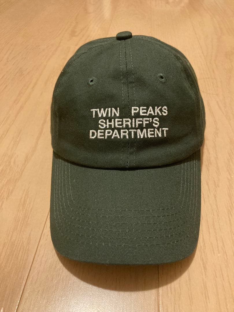 SCRT社　TWIN PEAKS キャップ　イギリスインディーストリートブランド