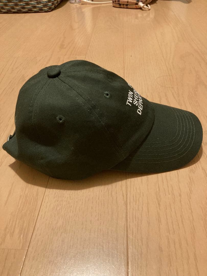 SCRT社　TWIN PEAKS キャップ　イギリスインディーストリートブランド