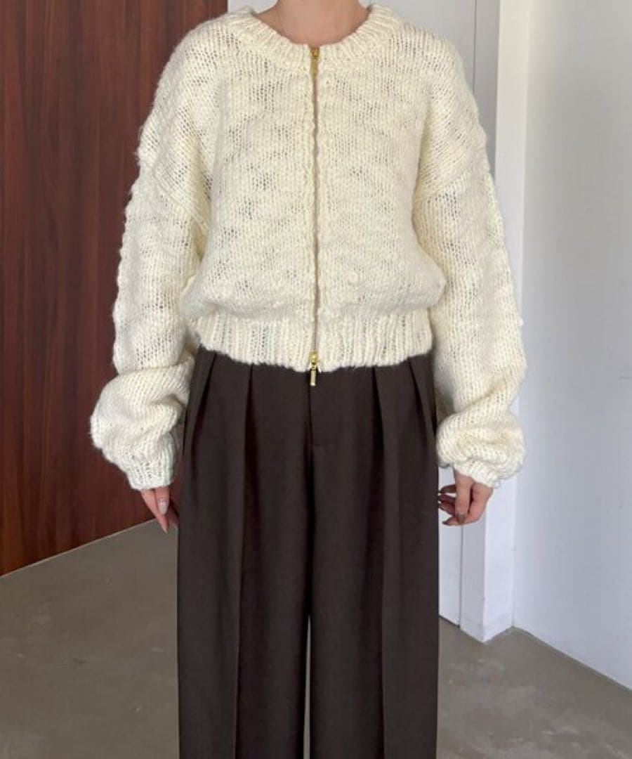 LE'MAGE×gemeilコラボ　スラブカーディガン