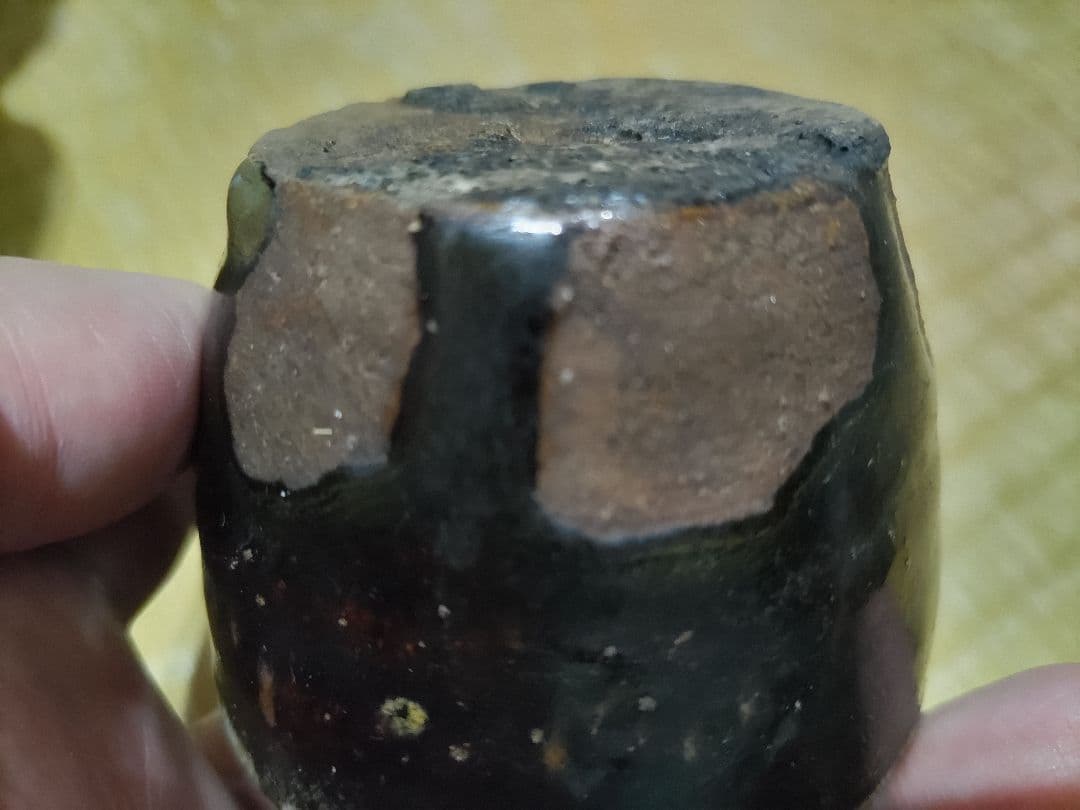 朝鮮唐津　小徳利　発掘伝製品　125cc　7尺徳利　振り出し　桃山・古唐津