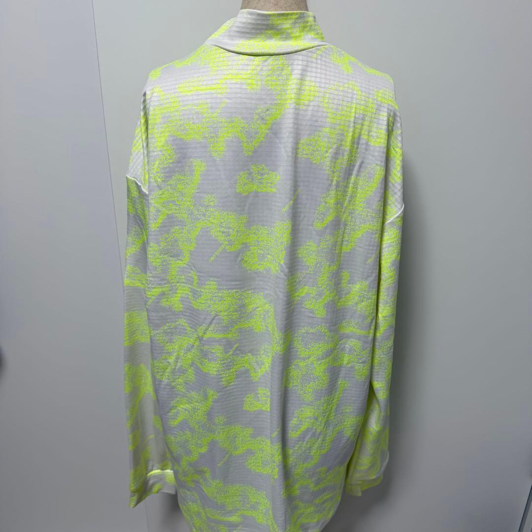 【未使用】ニューバランスゴルフ ハイネックプルオーバーイエローカモフラ 5 14