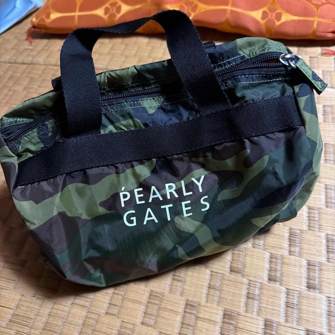 PEARLY GATES 迷彩バッグ　早い者勝ち！