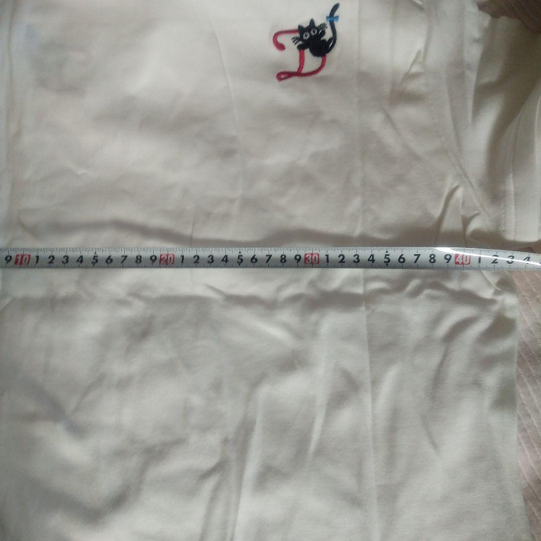 未使用新品】ディンプルマツダDimple Magaz 猫シャツ白ピンク 2枚保管