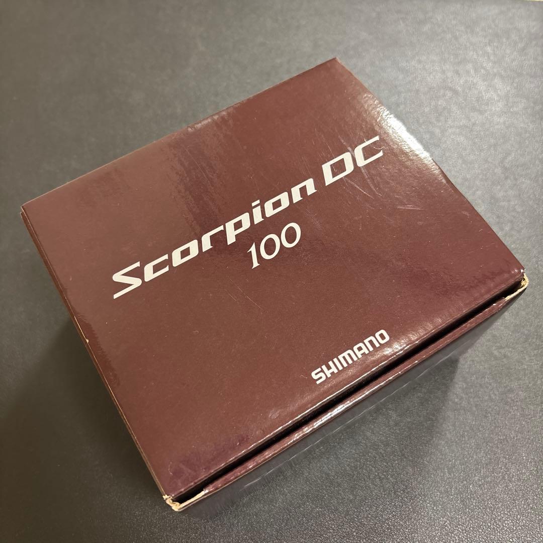 【未使用】SHIMANO DC 100 ベイトリール　スコーピオン