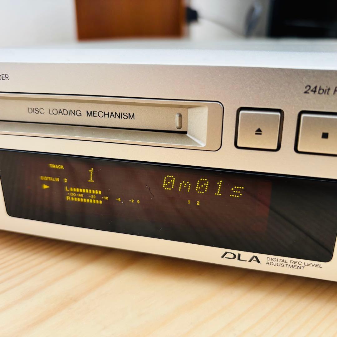 ONKYO MDレコーダー MD-105X 本体のみ オンキョー