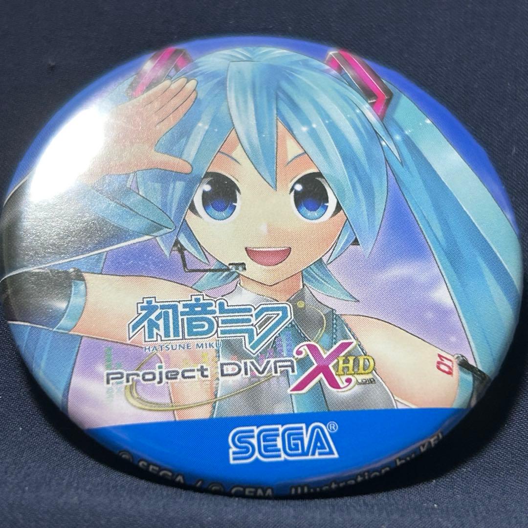 初音ミク Project DIVA Xセガ名作缶バッジコレクション カプセルトイ